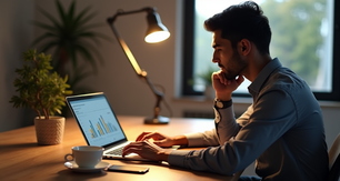 Licenciado en Marketing trabando en una campaña de Google ADs