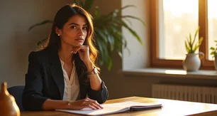 Gerente de negocios digitales mirando m&eacute;tricas online