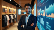 Dueños de empresa de indumentaria y su tablero de control