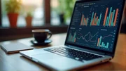 puesto de trabajo con tablero de m&eacute;tricas online