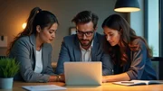 Equipo de trabajo planificando la migraci&oacute;n de base de datos