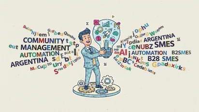 El futuro del community manager: tendencias de IA y automatizaci&oacute;n para PyMEs B2B en Argentina