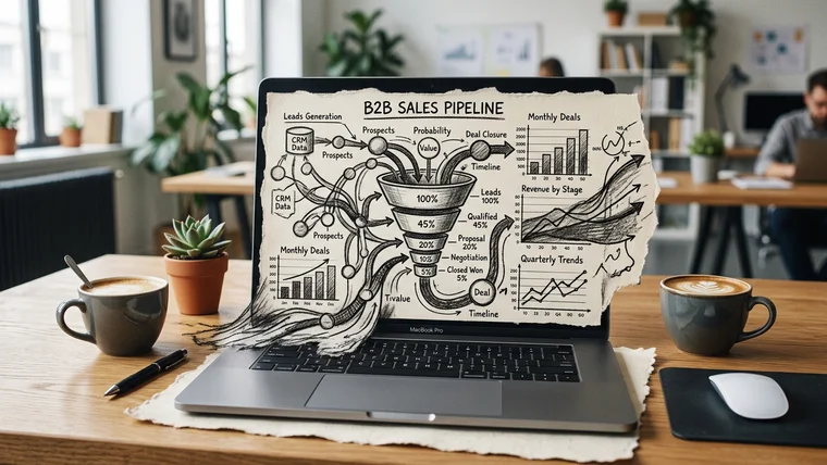 Dashboards en tiempo real con Looker Studio para escalar pipelines B2B