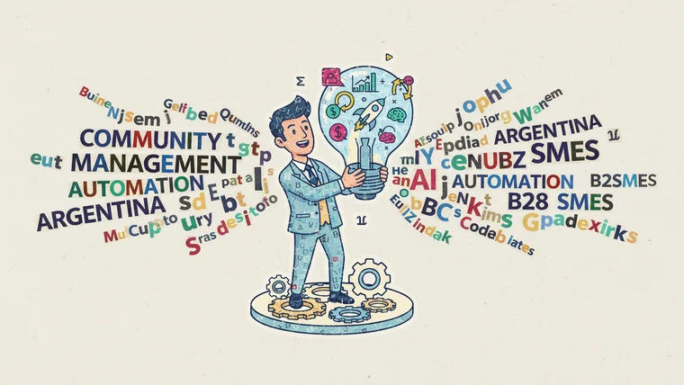 El futuro del community manager: tendencias de IA y automatizaci&oacute;n para PyMEs B2B en Argentina
